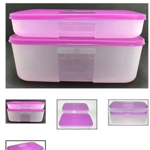 Tupperware 2 Pc Freezer set